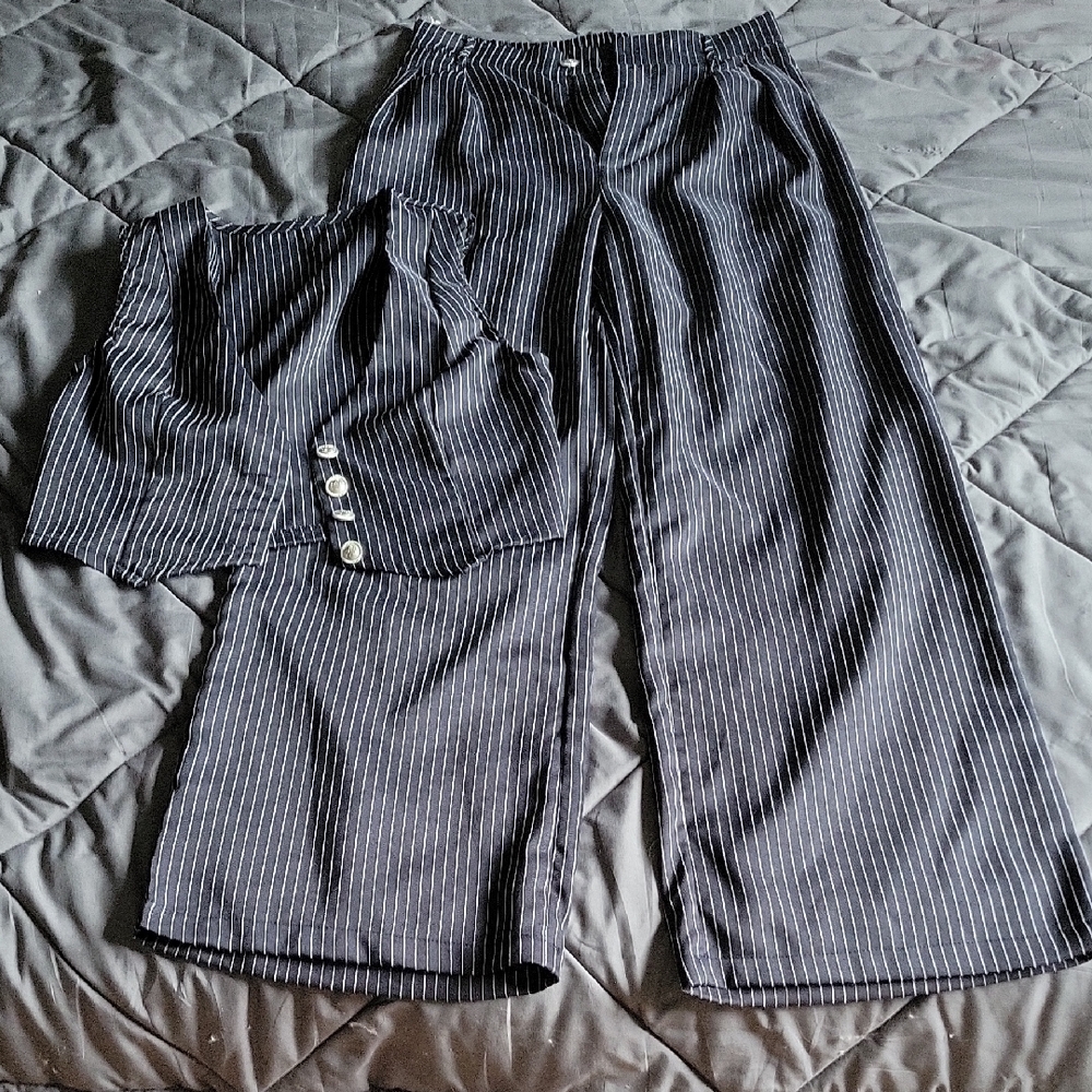 Striped Two-Piece Set